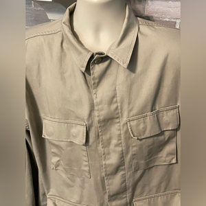 Mens Proper large long hunting shooting jacket pockets utility jacket‎